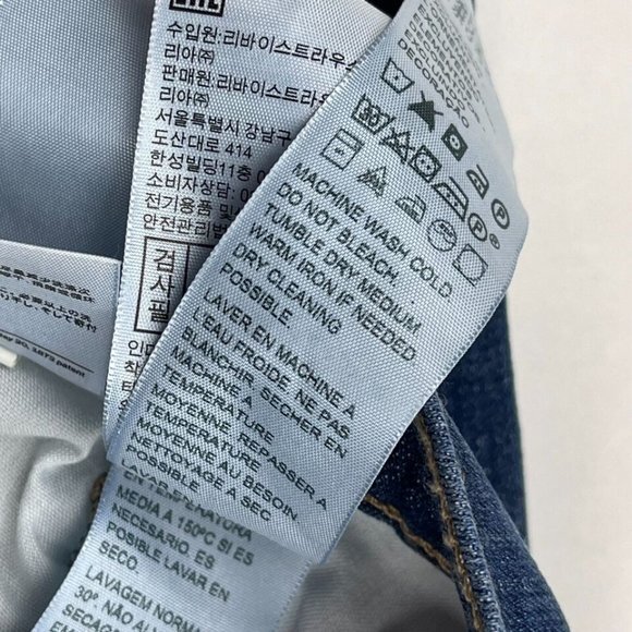 Levis Classic Bootcut Jeans Women 6 W28 L32 $70 Stretch Cotton Pockets 392520028 - Picture 9 of 14